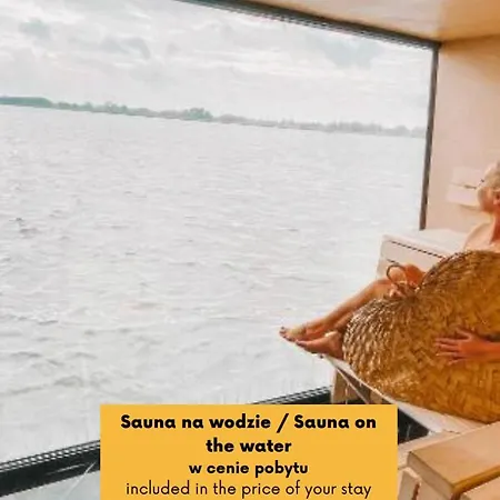 Ht Houseboats - Na Wodzie - Sauna, View アパート